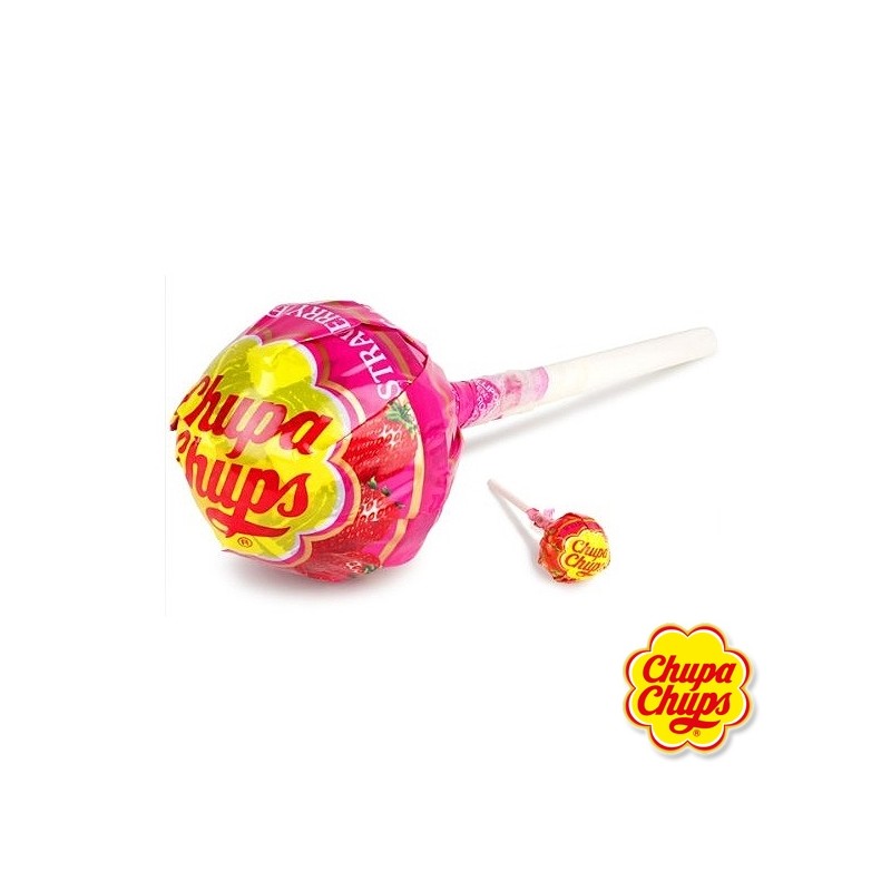 ZOLLIPOPS SUCETTE GOUT FRAISE B15