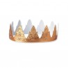 Couronne pour Galette des Rois Couleur Or