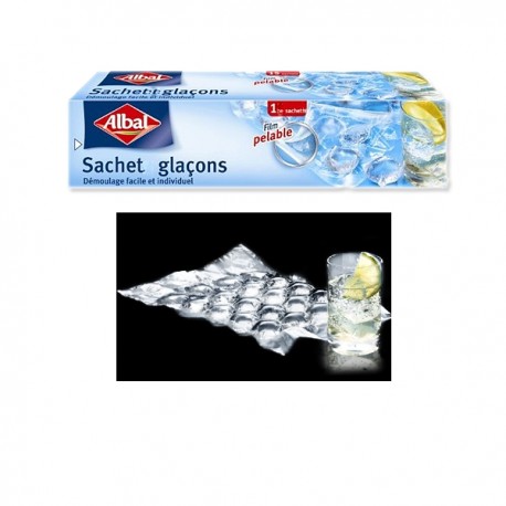 Sachet Glaçons ALBAL à l'unité