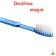 Brosse à dents avec du dentifrice de voyage Akzenta