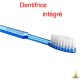 Brosse à dents avec du dentifrice de voyage Akzenta