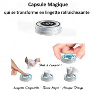 Rince-Doigts Magique Lingette en capsule