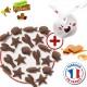 Sac Lapin Friture croustillante chocolat lait Crêpe Dentelle 100gr