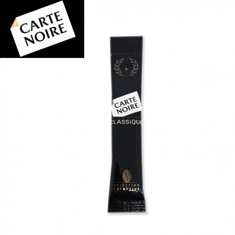 CARTE NOIRE : Stick de Café soluble En vous proposant ses arômes les plus  fins et ses goûts les plus subtils en tasse.