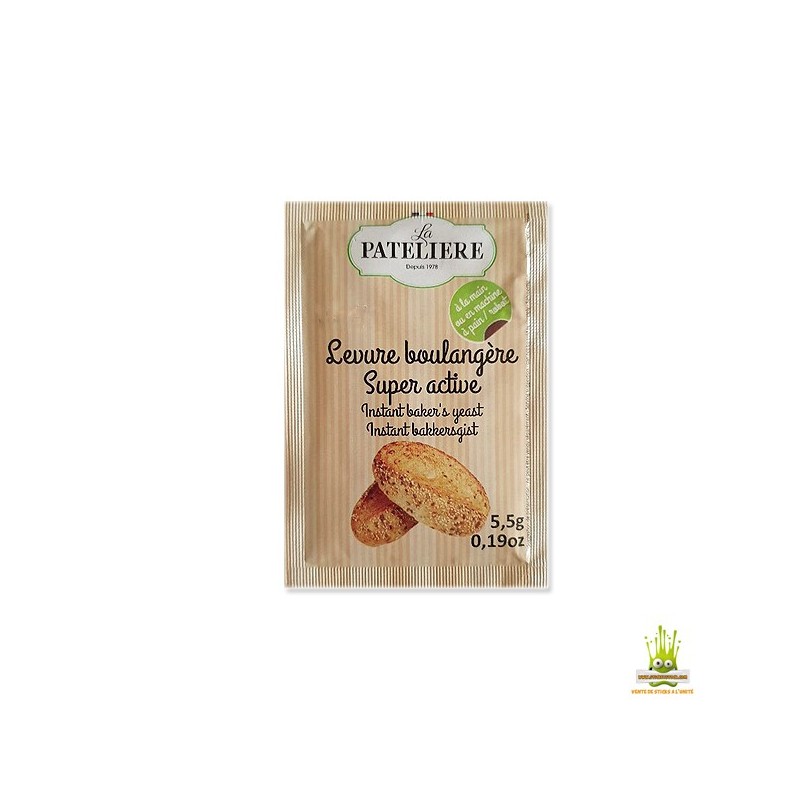 1 paquet de levure de boulanger