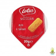 Coupelle de Pate de speculoos 20gr LOTUS barquette  individuelle