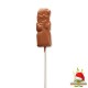 Sucette en Chocolat Père Noël