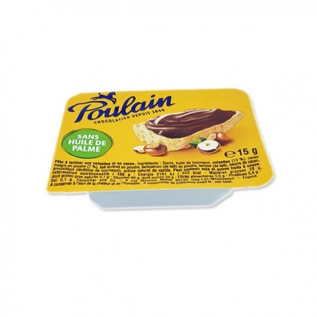 Barquette Pâte à Tartiner Noisettes POULAIN Sans Huile de Palme