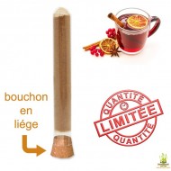 Tube de Mélange pour Vin Chaud 2gr avec bouchon liège