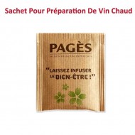 Préparation aromatisée pour Vin chaud Pagès - Sachet individuel