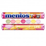 Mentos Pastilles aux fruits en rouleau