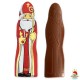 Saint Nicolas en Chocolat au lait plat