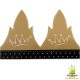 Couronne royale Louis en carton galette des rois