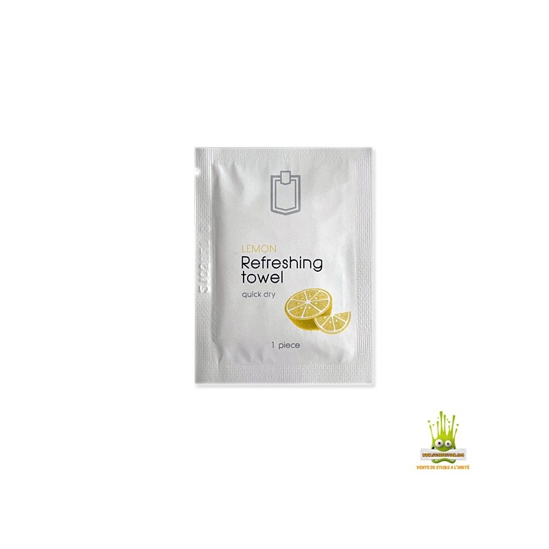 Lingettes Rince-Doigts - Parfum Citron - Lot de 1000 - Fourniresto