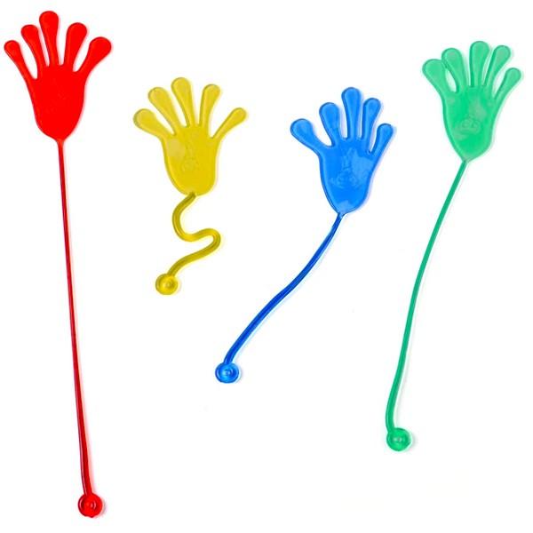 Mains Collantes Colorées, 35 Pièces Main Collante Enfant Jouet, Mains Collante Enfants, Jouet Collant en Toile Daraignée, Jo
