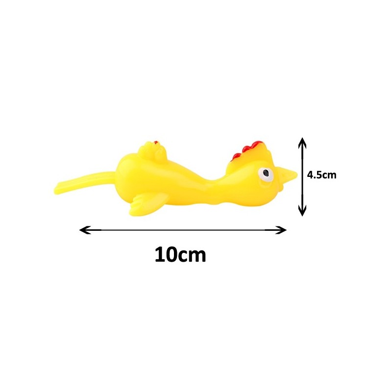 Poulet En Caoutchouc Bristol Novelty - 58 Cm, Faux Poulet Décoratif Ou Farce