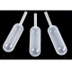 Pipette en plastique ronde ou goutte d'eau de 4ml cupcake