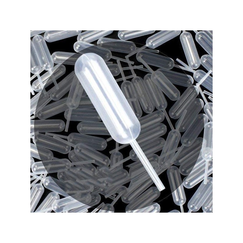 Pipette en plastique ronde ou goutte d'eau de 4ml cupcake La pipette en  plastique dispose d'une contenance de 4 ml.