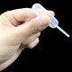 Pipette en plastique ronde ou goutte d'eau de 4ml cupcake