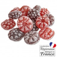 Bonbon Mûre et Framboise Vosges sachet de 50gr.