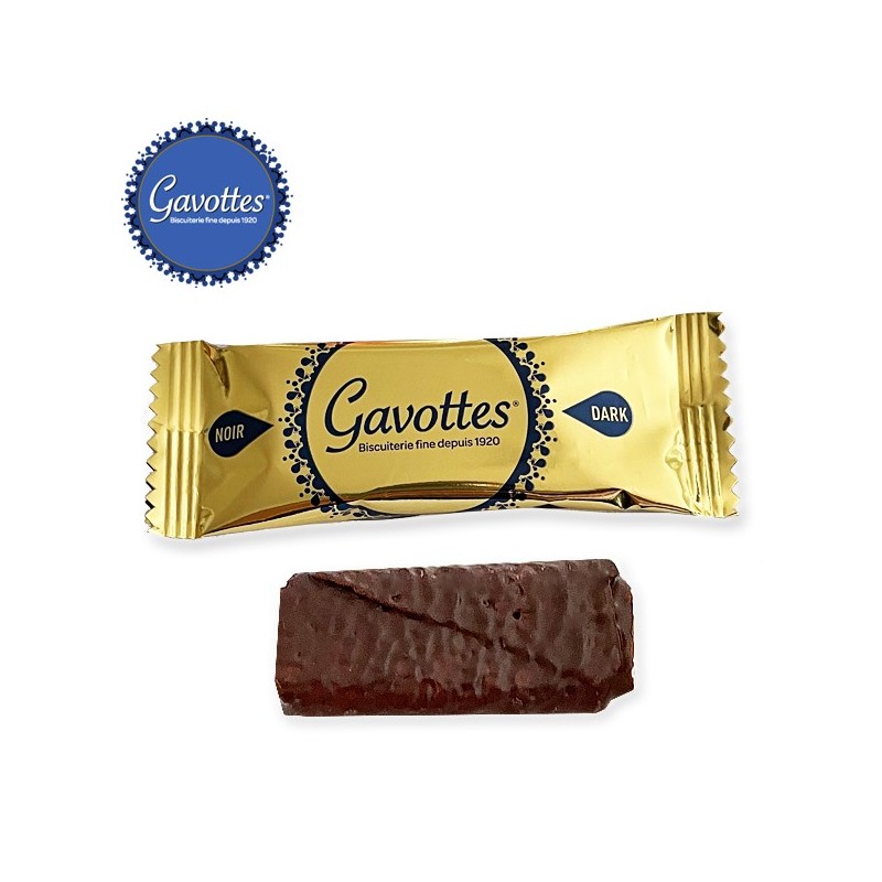 Carton de vrac de Crêpes Dentelle au Chocolat Noir 1kg - Gavottes