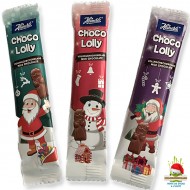 Sucette en Chocolat Père Noël