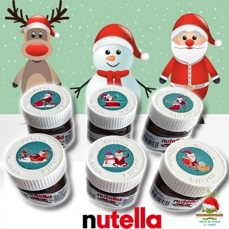 Mini pot Nutella 30gr Edition Noël