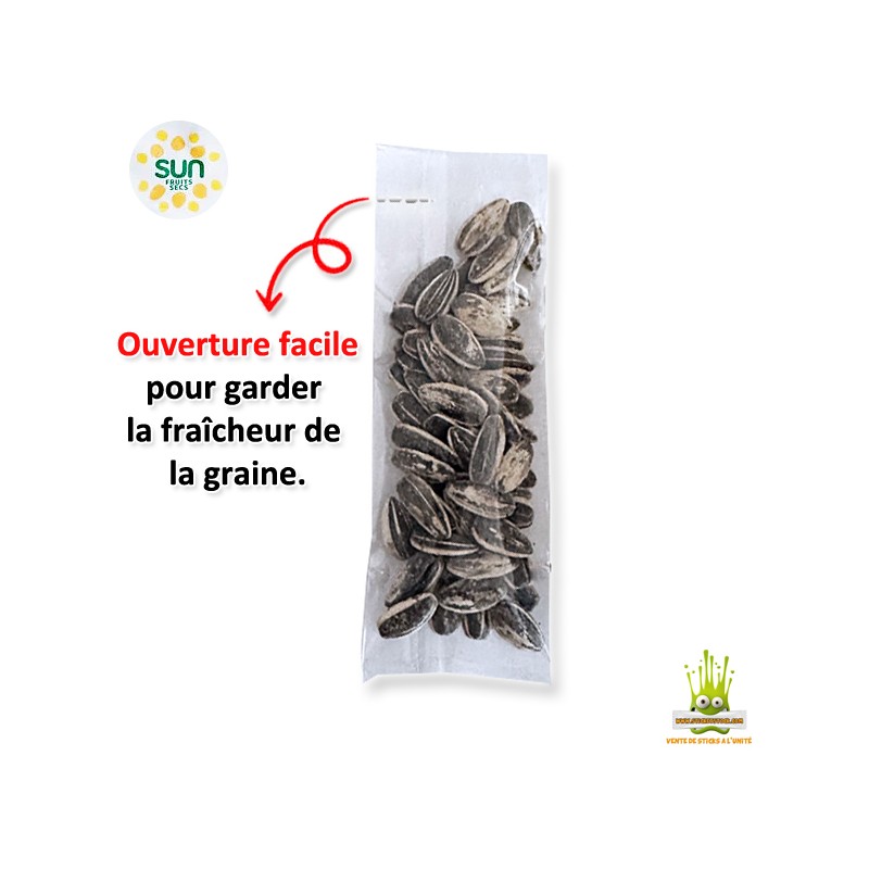 GRAINES DE TOURNESOL GRILLÉ & SALÉ 300GR JIIN PACK 10 DJIIN JIIN