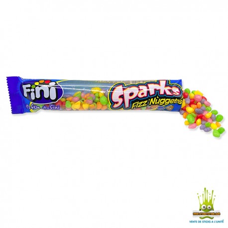 Sparks Fizz pépites acides multicolores à l'unité