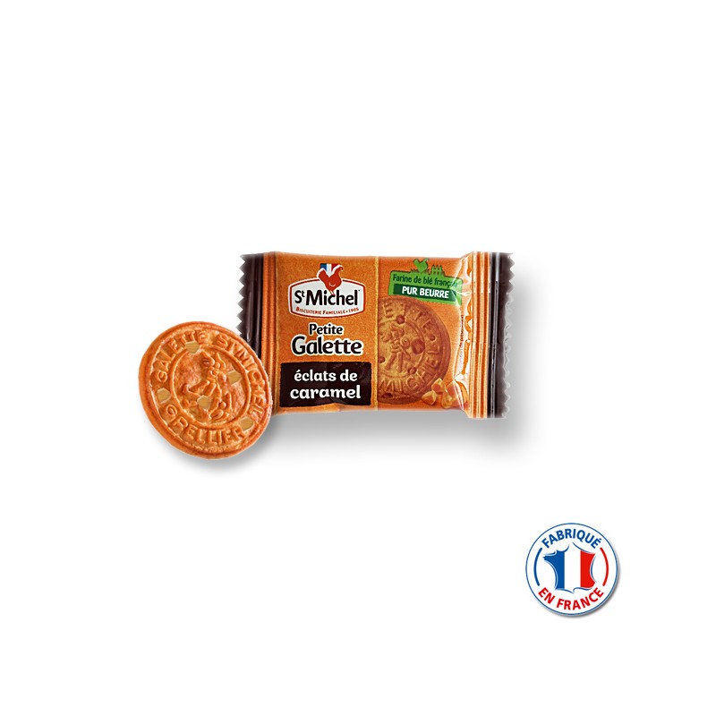 Mini Galette St Michel au caramel en sachet individuel Craquez