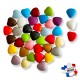 Sachet de Dragées Mini Coeurs Multicolores 30gr.
