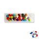 Sachet de Dragées Mini Coeurs Multicolores 30gr.