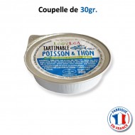Coupelle Tartinable de Poisson et Thon
