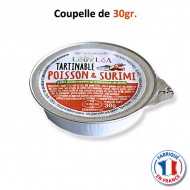 Coupelle Tartinable de Poisson et Surimi