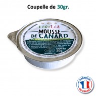 Coupelle de Mousse de Canard 30gr.