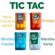 Mini Boite de Tic Tac de voyage