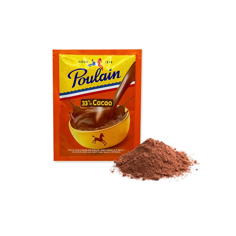 Un chocolat chaud lacté délicieux.