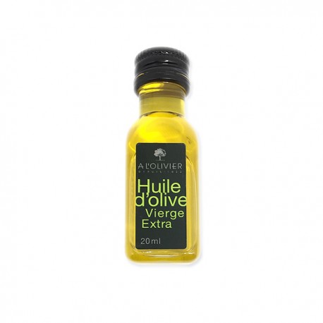 Mignonette d' huile d'olives Nature 20 ml A l'Olivier