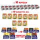 Pack petit-déjeuner lot de 30 barquettes individuelles