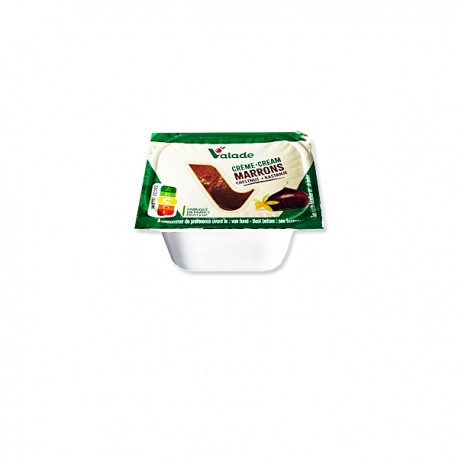 Crème de Marrons Vanillée portion individuelle VALADE 30gr