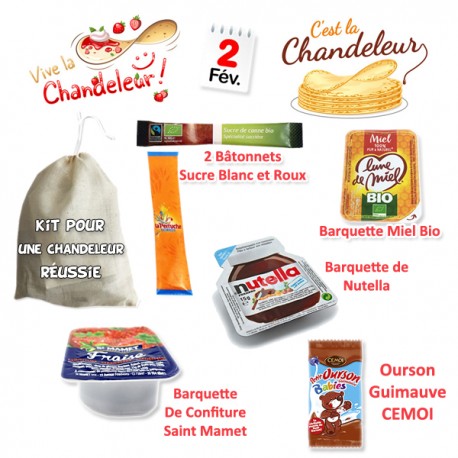 Kit Chandeleur Soirée crêpes 2026