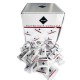 Petit Sachet de poivre noir concassé 0.8gr Rioba dosette individuelle