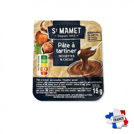 Barquette de Pâte à Tartiner St Mamet Sans huile de Palme