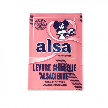 Levure Chimique Alsacienne ALSA – Sachet Rose