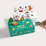 Boîtes Cadeaux de Noël Magique – Décor 3D Dépliant