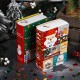 Boîtes Cadeaux de Noël – Forme Livre Festif