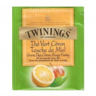 Sachet de thé Vert Citron touche de Miel Twinings
