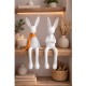 Duo de Lapins "Complices" en Impression 3D – Design Minimaliste