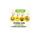 3 porte clés Smileys OFFERT