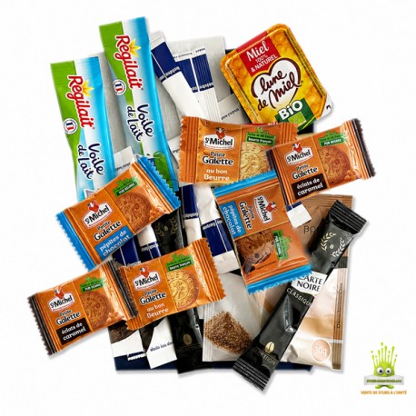 Kit d'Accueil de bienvenue petit-déjeuner complet